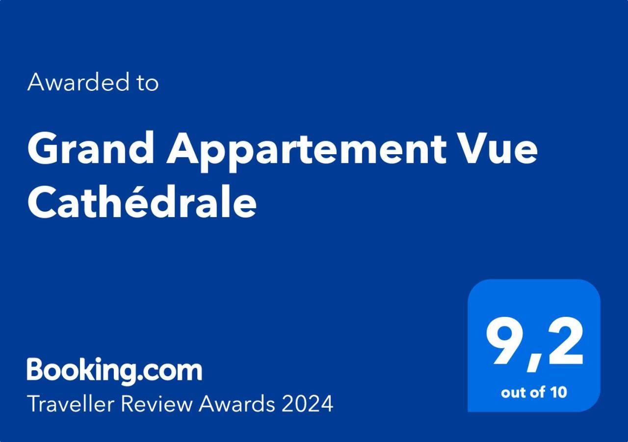 Grand Appartement Vue Cathédrale Metz Exterior foto